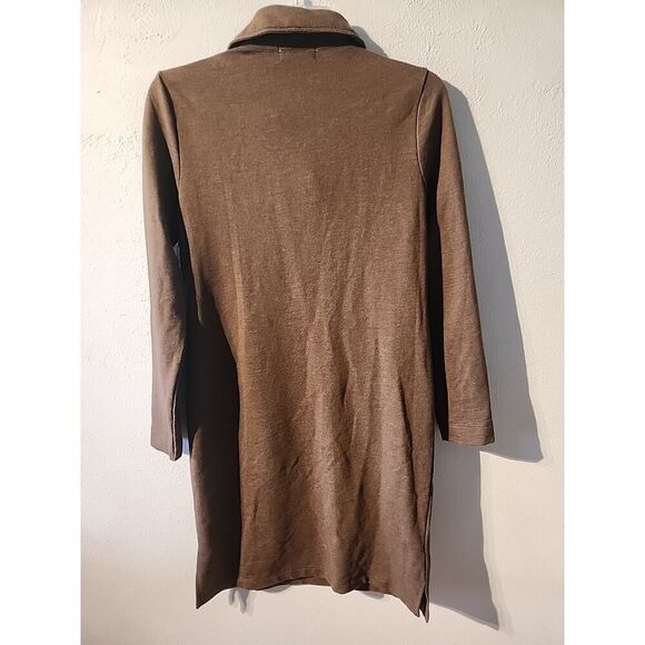 Ralph Lauren Sweatshirt Brown Dress Brown Cotton Poly Blend Extra Small XS - Picture 6 of 6